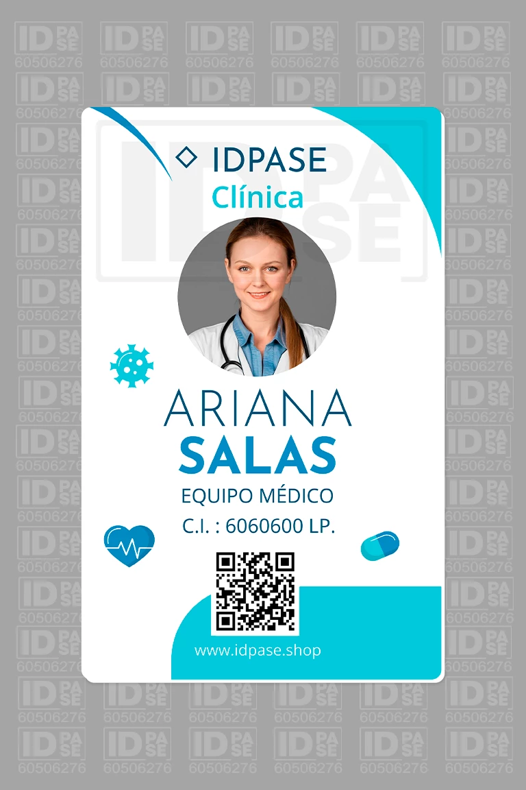 Credenciales PVC para Clínicas y Consultorios (Prevención y Marca)